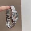 IBSO/ Aubisino's new steel band women's watch with diamond-encrusted dial, silver-gray, high-end cross-border trade watch 6638 Specification image